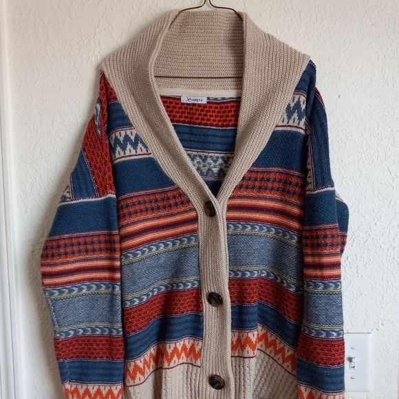 Xtaren Sweaters - XTAREN SOUTHWESTERN/AZTEC SWEATER